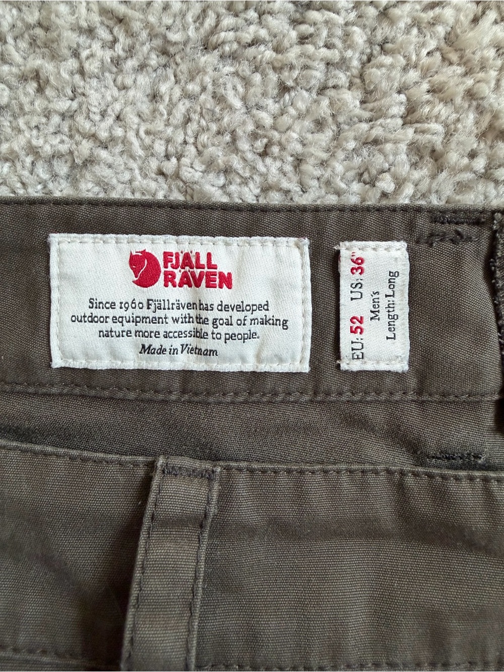 Classic Fjallraven Karl Trousers Regular Fit (Style: 85785) - Picture 7 of 15